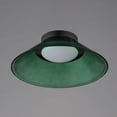 thumbnail image 4 of E22082-04BK ET2 Lighting Jensen - 21W 1 LED Semi-Flush Mount-11.75 Inch Tall and 11.75 Inch Wide-Black Finish-Green Glass Color, 4 of 5