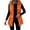 Orange, variant on cocolona Puffer Long Vest for Women Quilted Warm Winter Sleeveless Coat Zipper Hooded Stand Collar Jacket with Pockets