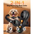 thumbnail image 2 of Collar de adiestramiento para perros XDX 2 en 1 Shock Bark Remote 1000 m, 2 of 7