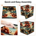 thumbnail image 4 of Elephant Large Capacity Foldable Clothes Storage Basket Organizer Bins, Storage Bins with Handle, 10.8"x10.5"x10.6, 4 of 6