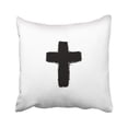 thumbnail image 1 of BOSDECO cross cross Pillowcase Pillow Cover 18x18 inches, 1 of 1