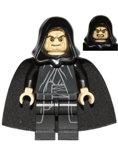 Original capes replaced with custom ones LEGO® Star Wars™ Chancellor Palpatine
