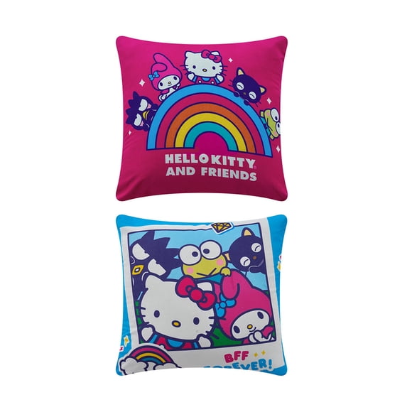 Cojín Providencia Reversible Hello Kitty Friends Fucsia