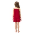 thumbnail image 4 of REDARER Girls' Satin Sleepwear Set, Lightweight Summer Cami Top & Shorts PJ for Home & Bedtime,11-12 Years, 4 of 6