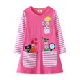 thumbnail image 1 of Falda infantil de otoño, vestido infantil de otoño, vestido de niña de manga larga con dibujos animados, 1 of 6