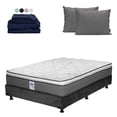 thumbnail image 1 of Colchón Matrimonial Prestige Spring Air + Box + Almohada 2Pack + Sabanas Softy, 1 of 8