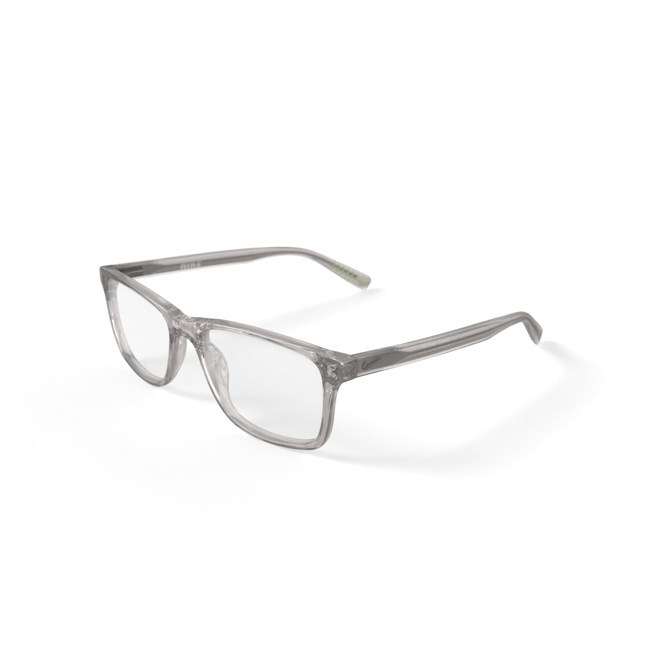 Nike Men's 7246G Prescription Eyeglasses with Case, Crystal