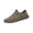 Coffee, variant on Mens Slip On Casual Shoes Black Lightweight PU Faux Leather Non Slip Walking Sneakers Breathable Comfortable Work Shoes,Size 7