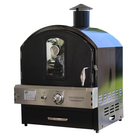 Pacific Living Outdoor Countertop Gas Oven Black Walmart Com