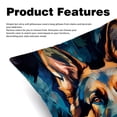 thumbnail image 2 of Shepherd Dog Velvet Pillow Covers Set of 2 with Unique Patterns for Decorative Pillows - 16x16, 18x18, 20x20 Inches for Various Occasions, 2 of 6