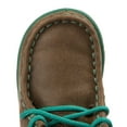 thumbnail image 2 of Twisted X Boots Boys ICA0008 Twisted X Infant Driving Mocs - Bomber/Turq 4 Infant Turquoise, 2 of 5