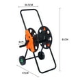 thumbnail image 5 of simhoa Hose Reel Cart ,Pipe Storage Rack ,Garden Tool ,Household Water Hose Holder, Hose Organizer for Lawn Outside Outdoor Cleaning, 5 of 9
