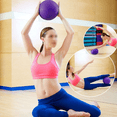 thumbnail image 5 of 3 mini pelotas de ejercicio, pelota pequeña de pilates para yoga, fitness, entrenamiento de equilibrio y fisioterapia., 5 of 5