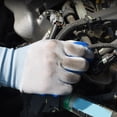 thumbnail image 5 of 2 Pairs Grip Work Gloves, All-Purpose, Gloves for Men, Superior in Wet, Dry, Oily Conditions, Polymer Palm, Large Size,Protective Nitrile Rubber,Labor Gloves, 5 of 6