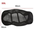 thumbnail image 2 of HEVIRGO Summer Motorcycle Scooter Electric Bicycle Breathable 3D Mesh Seat Cover Cushion, 2 of 8