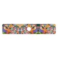 thumbnail image 7 of Yayeee Faucet Mat for Kitchen Sink 30" Diatomite Long Splash Guard Pad, Purple Cityscape Painting, 7 of 7