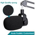 thumbnail image 2 of xianyou-PodMic Filtre à Vent - Couvercle en Mousse Compatible pour Microphone PodMic Rode pour Bloquer les Plosives, 2 of 4