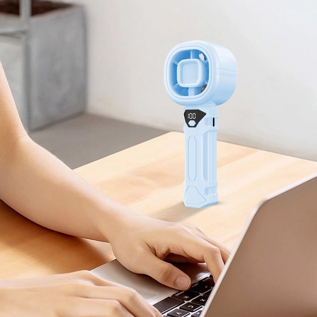 TIMIFIS Carbon Steel Hook Handheld Convenient Storage Fast Charging Large Capacity Built-in Battery Silent Pocket Mini Travel Portable Fan Kitchen Gadgets
