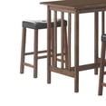 thumbnail image 3 of Coaster Company 3-Piece Table Set, Nut Brown, 3 of 6
