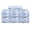 Blue floral, variant on Feather and Stitch New York 4-Piece 300 Thread Count Grey Floral Paisley 100% Cotton Percale Sheet Set, King