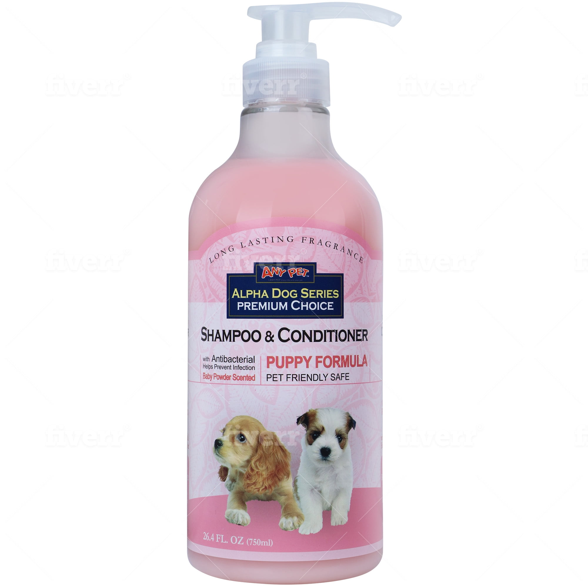 All Natural, Hypoallergenic | Gentle Puppy Shampoo + Conditioner with