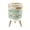 Color 3, variant on Small Trash Can with Lid Cute Duck Pond Mallard Ducks Water Plants Soft Pastel Colors 1.8 Gallon Dog Proof Trash Can Round Garbage Can Waste Bin Wastebasket for Bathroom Bedroom Living Room