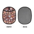thumbnail image 2 of Sikiie Love Heart Silicone Pot Holders, Oven Mitts Heat Resistant Hot Pads, Non Slip Pot Holder for Kitchen Baking and Cooking 9.4 x 7.5 Inches, 2 of 7