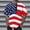 7#Multicolor, variant on American Flag Eagle Graphic 3D Printed T-Shirt for Men Patriotic Independence O-Neck Short Sleeve Casual Streetwear Pullover Tee Tops