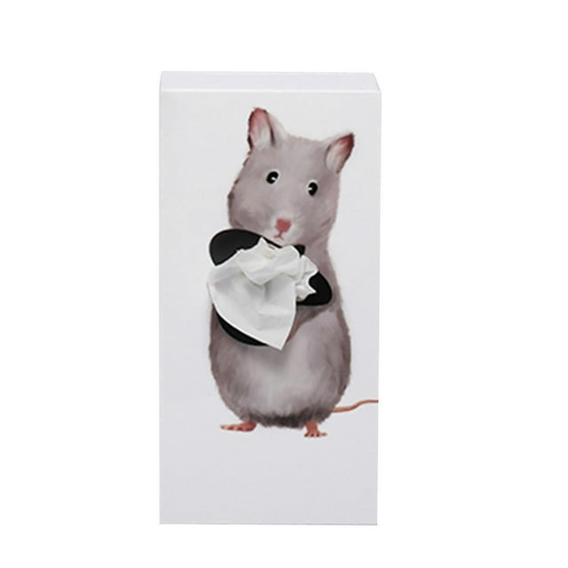 Magic Rabbit Tissue Box-Flying Skirt Tissue Box - Metal Weighted Inner Case,100% New