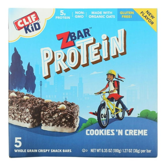 Clif Kid Bar Cookies & Cream 6.35 oz Pack Of 6
