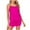 Pink, variant on HUJlwoi Printed Women Lounge Sets Sleeveless Spaghetti Strap Cami 2 Piece Pajama Sets with Shorts Solid Color Basic Summer Sleepwear