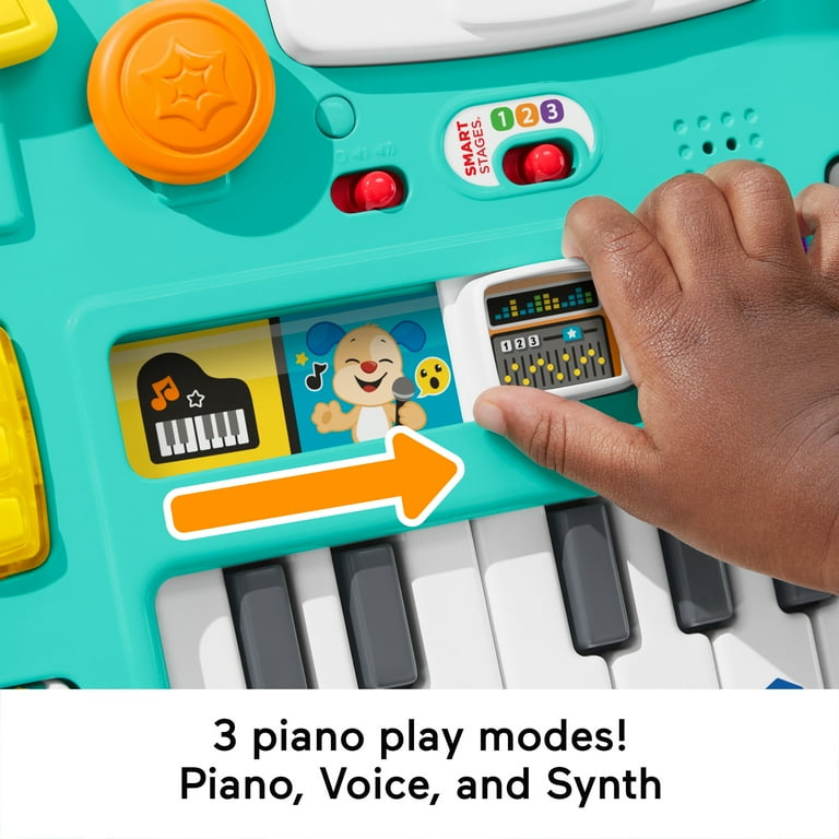 Fisher-Price Laugh and Learn Mix & Learn DJ Activity Table, Baby & Toddler Toys for 6-36 months