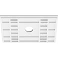 thumbnail image 2 of 14"W x 9 3/8"H x 2"ID x 4 3/4"C x 1"P Beaux Architectural Grade PVC Contemporary Ceiling Medallion, 2 of 11