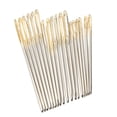 thumbnail image 4 of 18Pcs Sewing Needles Large Eye Golden Stable Simple Operation Household Hand Sewing Supplies, 4 of 8