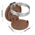 thumbnail image 3 of Car Door Cup Holder, Foldable Clip On Drink Holder for Bottle Coffee Cup, Multi Function Large Caliber Beverage Rack, Auto Accessory for Vehicle Truck, 3 of 6