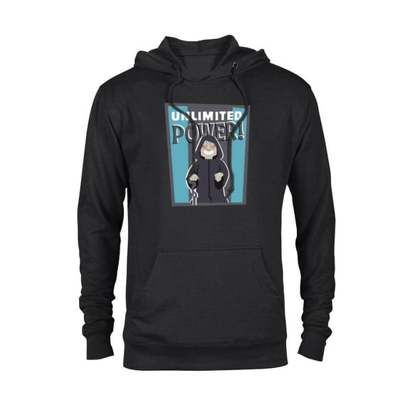 Star Wars Emperor Palpatine Darth Sidious Unlimited Power - Pullover Hoodie for Adults - Customized-Black
