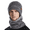 Grey, variant on Detachable Comfy Hat 2Pcs Beanie Hat Scarf Set for Men and Women Infinity Scarf Classic Black One Size