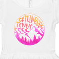 thumbnail image 4 of Inktastic Gatlinburg, Tennessee- Mountains in Sunrise Colors Girls Toddler Dress, 4 of 5