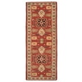 thumbnail image 2 of Rugsotic Carpets Hand Tufted Wool Eco-Friendly 2'6''x10' Area Rugs Runner Red Beige Oriental High Pile Thick Handmade Anti Skid Indoor Rug for Living Room, Bedroom K00535, 2 of 6