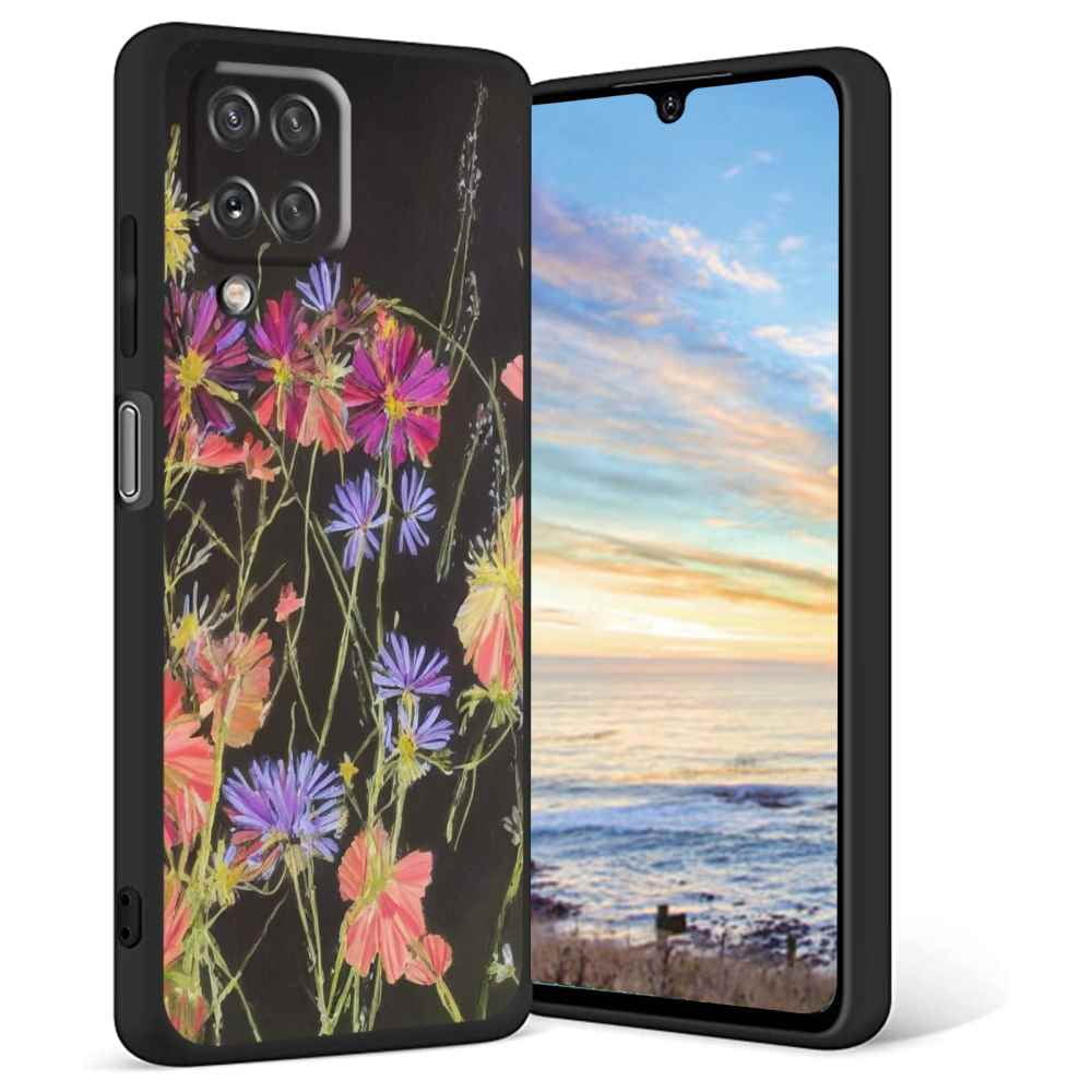 Compatible with Samsung Galaxy A12 Phone Case, Wildflowers-9-2 Case Men ...