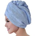 thumbnail image 2 of Flkwoh Mikrofaser-badetuch Fr Damen Schnell Trocknendes Haar Duschhaube, 2 of 5