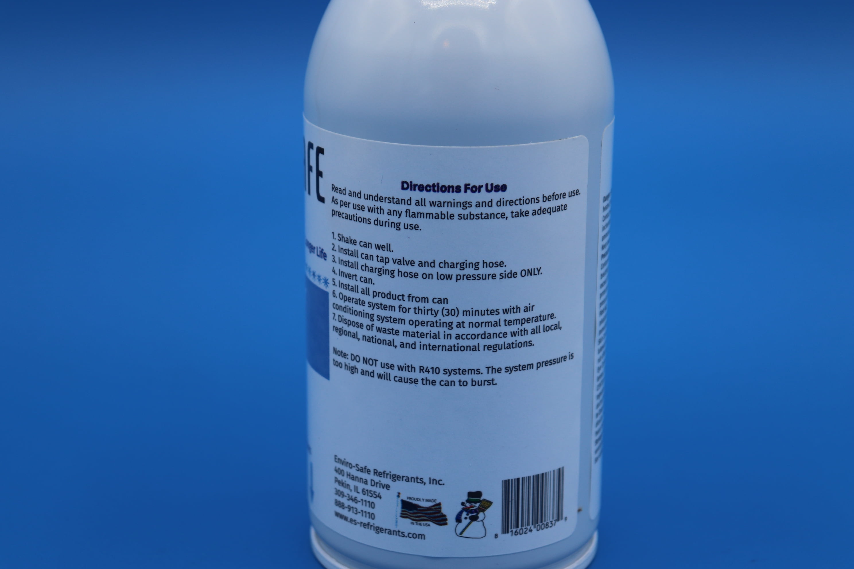 EnviroSafe Arctic Air for R1234yf A/C Systems, Case of 12 cans