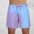 thumbnail image 4 of Magical Change Color Beach Shorts Summer Men Swimming Trunks Swimwear Swimsuit Quick Dry Bathing Shorts Beach Pant -Bomveson, 4 of 5
