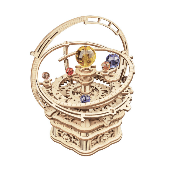 ROKR 3D Wooden Puzzles Starry Night Series Mechanical Music Box Kits Creative Gift for Kids