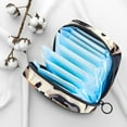 thumbnail image 7 of Spotted Dog Period Bag Menstrual Cup Pouch, Large Storage Bag Sanitary Purse for Sanitary Napkin Pads, Pads Organizer for Girls Women, 7 of 7