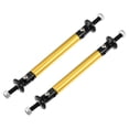 thumbnail image 1 of Unique Bargains 1pair 75mm 2.95' Splitter Support Rods Adjustable Front Rear Bumper Lip Splitter Strut Rod Tie Support Bars Gold Tone, 1 of 6