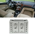 thumbnail image 3 of 3s7t19k314ab Car  Heating Button Switch Silver BS7T19K314AB ABS Replacement for, 3 of 8