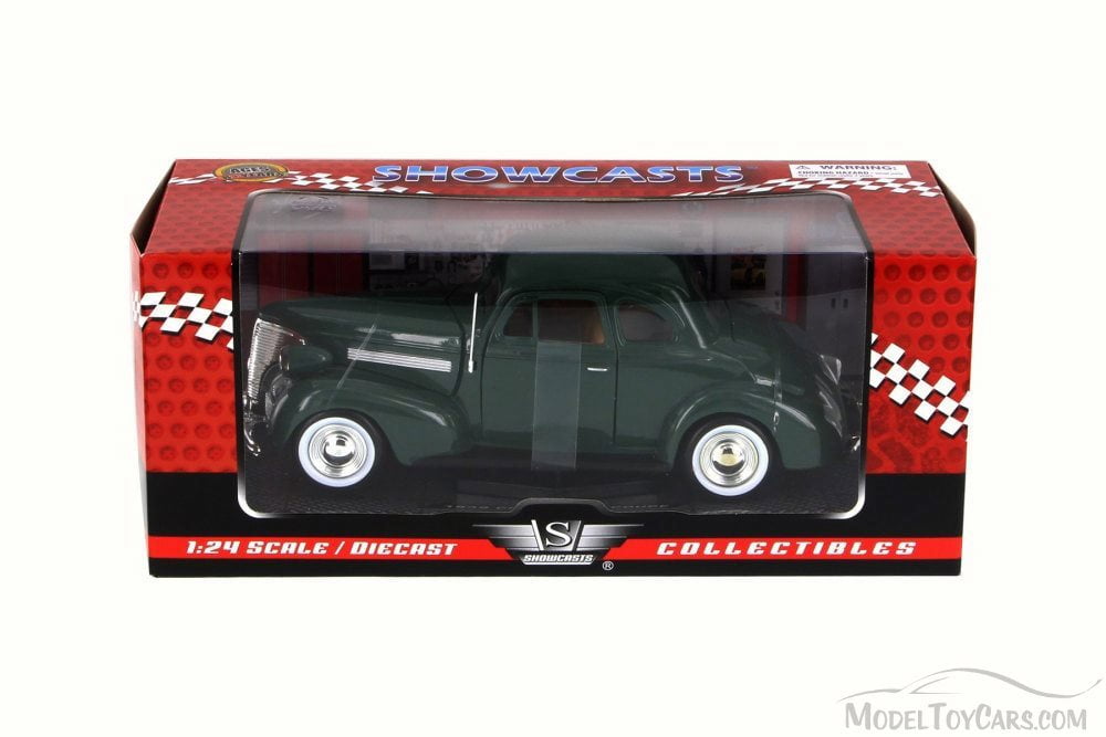 Motor Max 73247WB Green 1//24 Scale Diecast Model Toy Car 1939 Chevy Coupe