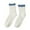 White, variant on Mifelio Fuzzy Socks for Women with Grips Plush Fuzzy Socks Sleep Cozy Socks Sleep Socks Winter Soft Fluffy Sock Womens Socks Blue One Size