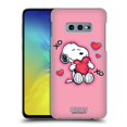 thumbnail image 1 of Head Case Designs Officially Licensed Peanuts Snoopy Boardwalk Airbrush XOXO Hard Back Case Compatible with Samsung Galaxy S10e, 1 of 7